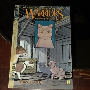 Warriors: Warrior's Refuge by Erin Hunter - Illustrated Cat Book